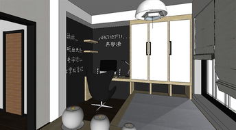 精品室内装修设计与家具 SU模型与效果图的应用价值